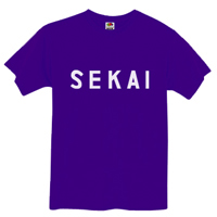 ロゴTシャツ 紫[PURPLE]